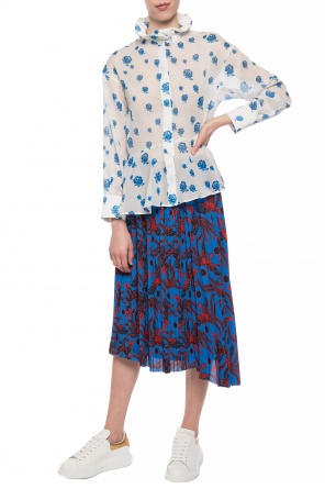 Patterned ruffle shirt, zdjęcie 2 Patterned ruffle shirt od Kenzo